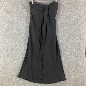 Free People Dress Women's XS Black Wedding Extra Small Formal Party Cotton Linen